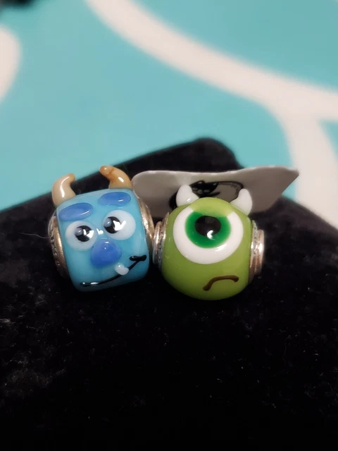 DIY Style Charming Demon Glass Pair Beads for Necklace & Bracelet