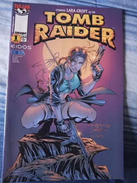 Tomb Raider 1 EIDOS Top Cow Comics Starring Lara Croft Variant Cover
