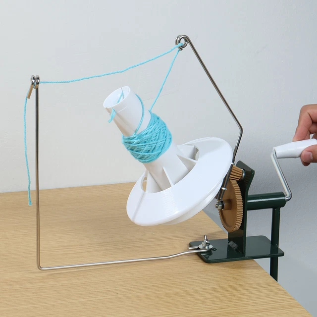 LARGE YARN BALL Winder Hand Operated Yarn Winder Low Noise Wool Yarn