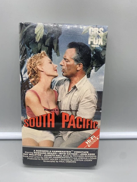 SOUTH PACIFIC (VHS 1984) 1958 Rodgers & Hammerstein Musical Brand New ...