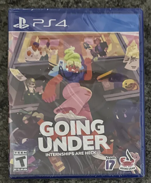 PS4 Going Under - Playstation 4 - Limited Run Games NEW SEALED EB38