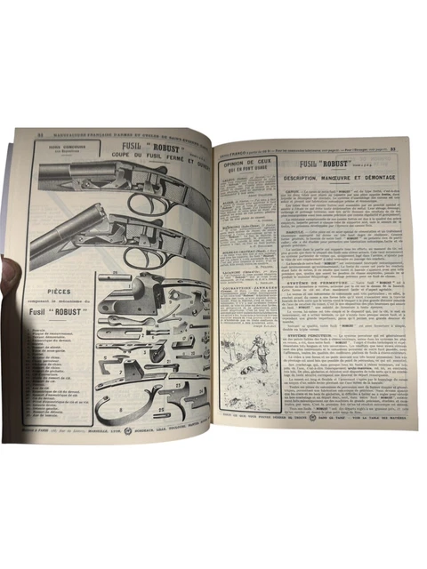 Armes neutralisées - FICHE FCB / TTA 140 / FUSIL SAINT-ETIENNE 1936