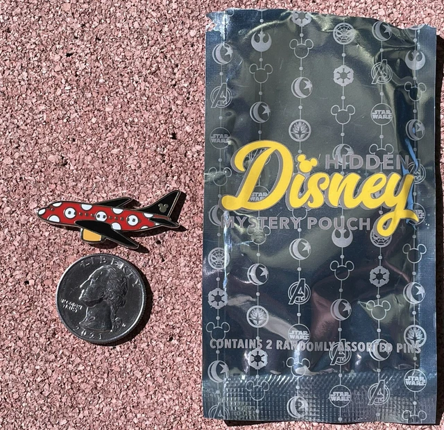 2023 DISNEY HIDDEN Mickey Mystery Pin Airplane Plane Character Minnie