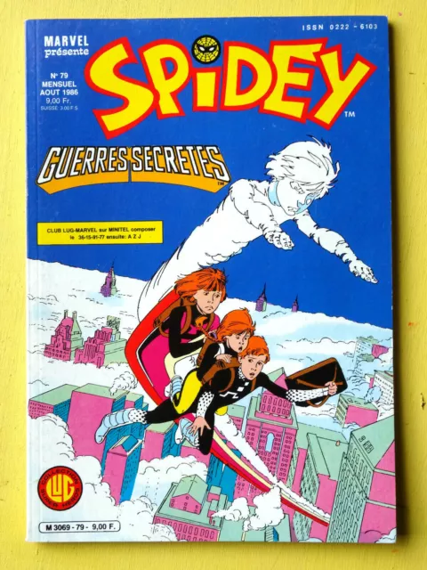 BD SPIDEY N°79 EO 1986 ed.LUG semic  ETAT NEUF SPID1GD32