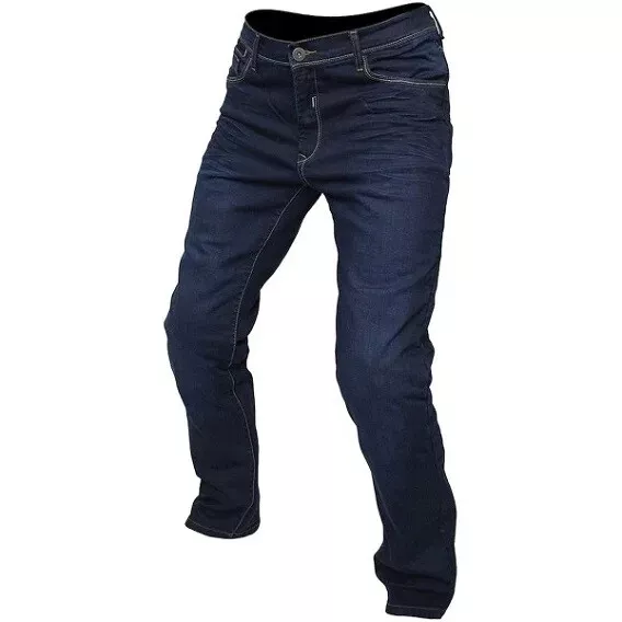 ARMR Moto M799 Manhattan Aramide Doublé Moto Jeans - Bleu