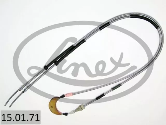 LINEX Handbremsseil Bremsseil Seilzug Feststellbremse Hinten 15.01.71
