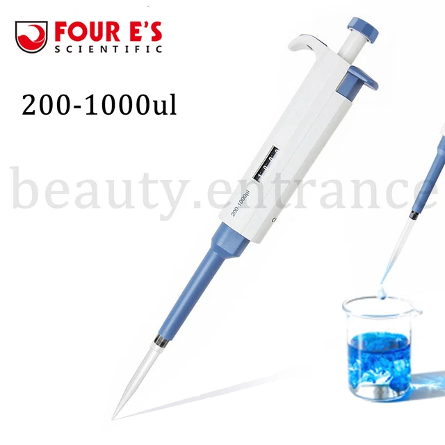 2001000UL SINGLE CHANNEL Pipette Lab Micropipette Volume Transfer