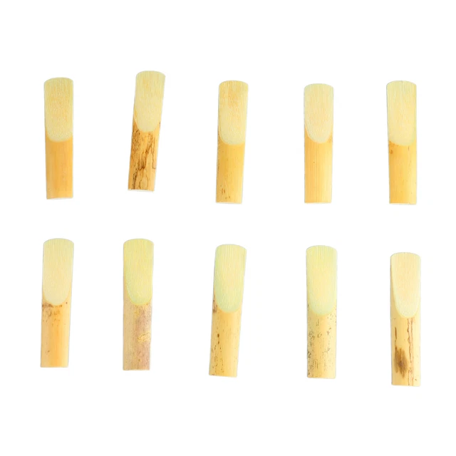 Anches De Saxophone Anche De Saxophone Alto Mib Plat 10 Pièces Pour Jouer