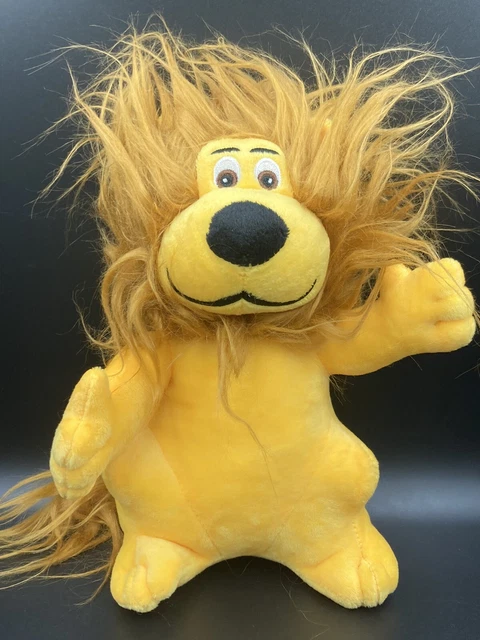 Peluche Lion Orange – Mascotte LCL Crédit Lyonnais, Tour De France 2017, étiquette (Neuf)