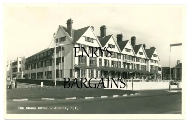 The Grand Hotel, Jersey, Channel Islands. RP postcard, not postally used,