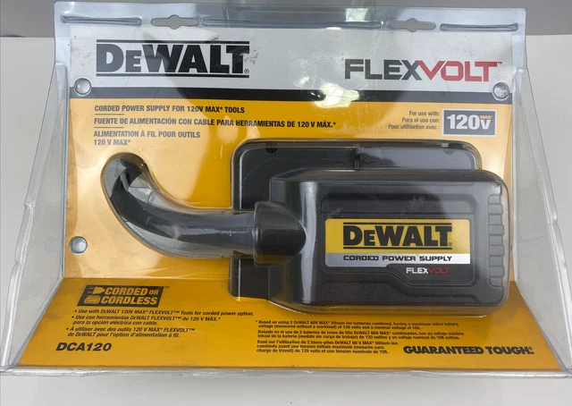Dewalt dca120 flexvolt 120v adaptor cheap