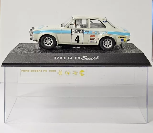 Scalextric Ford Escort RS 1600 #4 Rally Car C2643 Rare Find