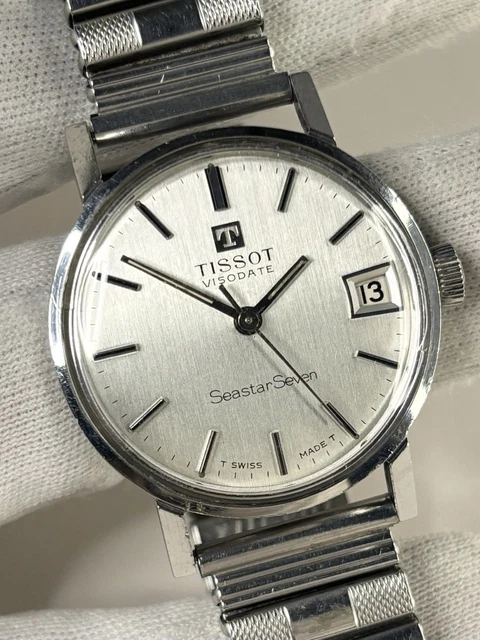 Cadran De Montre Tissot Visodate Automatic Seastar T, 28,2 Mm – Pièce Détachée Occasion