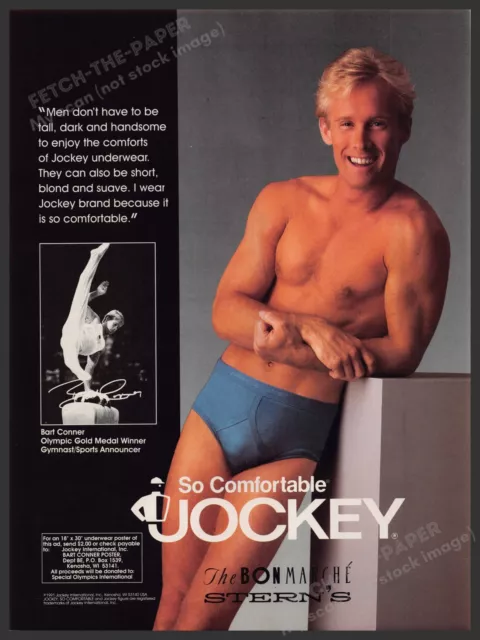 1990's JOCKEY -Women's Underwear Panties Briefs Magazine Vintage Print AD  D1041