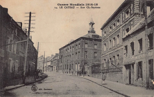 Carte Postale Ancienne Dept 59 Nord - Le Cateau rue CH . Seydoux