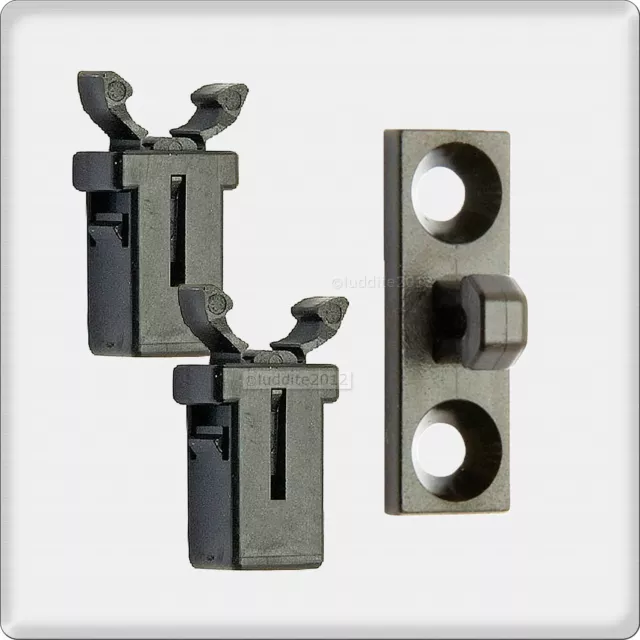 2X TOUCH LID bin replacement clip & 2x Striker pins latch catch