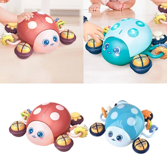 3 Jouets De Bain Spinner Ventouse Abeille Papillon Coccinelle - Jouets Sensoriels Bébé Garçon Fille