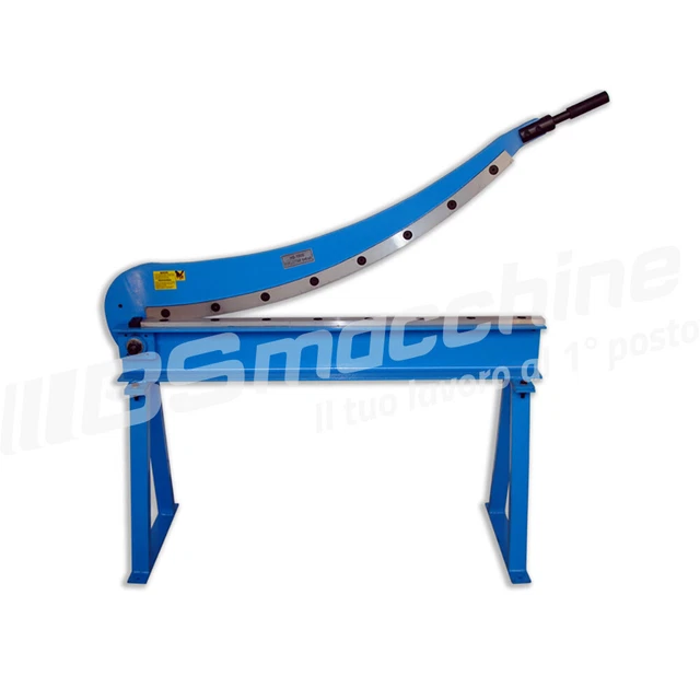 Cesoia A Ghigliottina Manuale Per Lamiera - Taglio Fino A 1,5mm, Lama 500mm, Con Supporto - MSW-HS500 - Foto 6