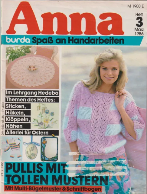 Anna BURDA Spaß an Handarbeiten 3 /1986