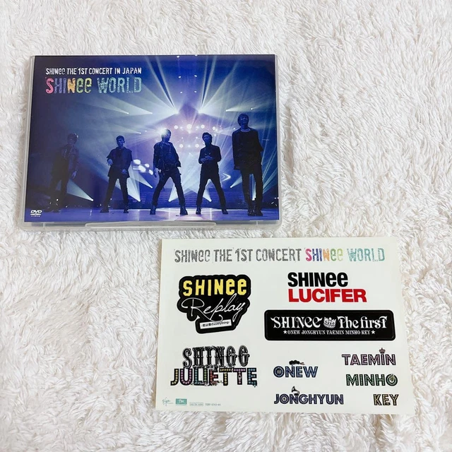 ミュージック SHINee 1st CONCERT IN JAPAN DVD SHINee THE 1ST CONCERT IN JAPAN SHINee WORLD DVD 56995 JAPAN