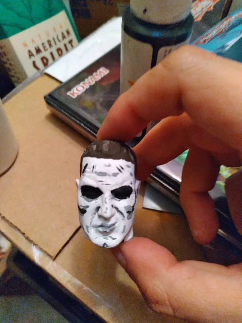 1/6 Scale Halloween Michael Myers Head Mask Horror Figure
