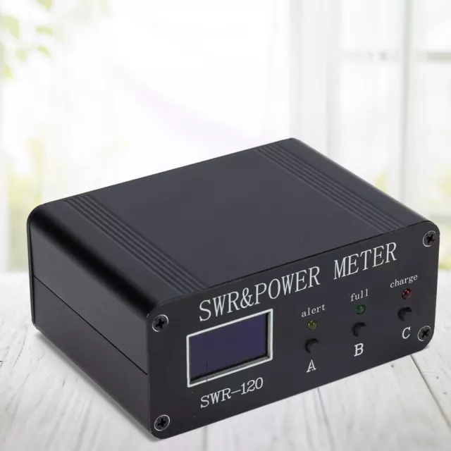 Wavemetro permanente 1,8 MHz-50 MHz FM AM CW SSB 0,5W-120W con display digitale OLED