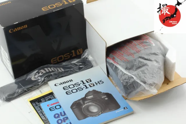 Count 004 【TOP MINT in Box】 Canon EOS 1V EOS-1V 35mm SLR Film Camera Body Japan