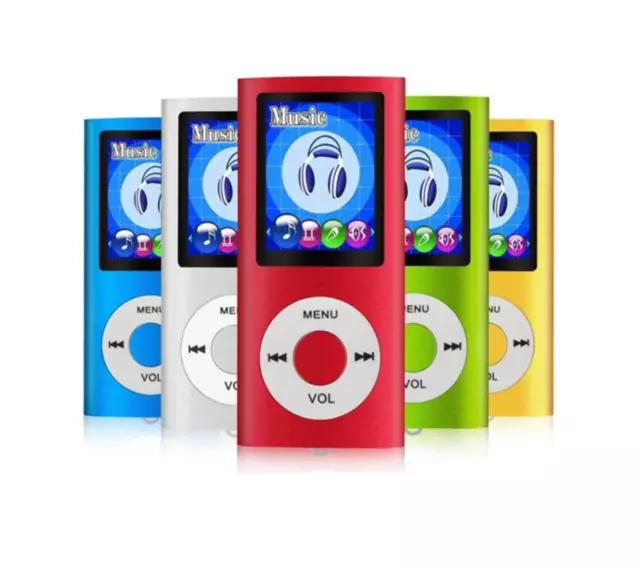 Lettore Mp3 Mp4 Con Schermo Lcd Riproduce Musica Video Audio Filmati Con Cuffie