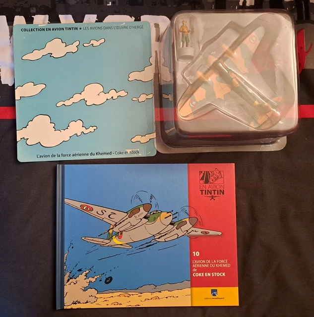TINTIN LIVRET FASCICULE Objectif Lune L'Avion de la Syldair N°24 EUR 5
