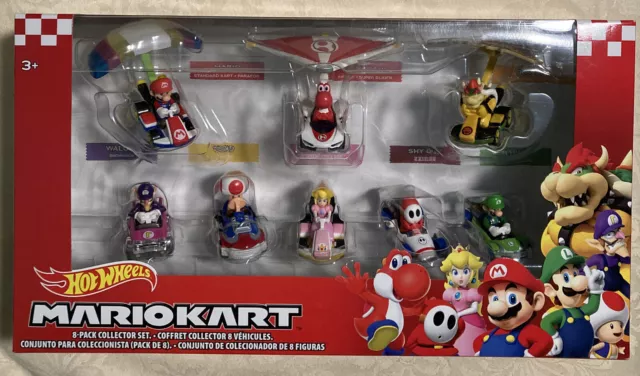 Hot wheels mario kart collector 2025 set