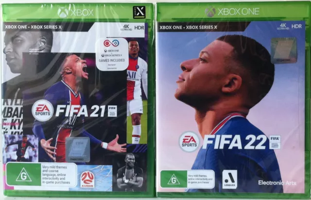 Fifa 21 and Fifa 22 Xbox One / Xbox Series X Brand New and Sealed