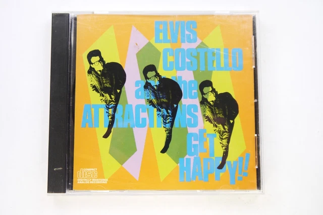 ELVIS COSTELLO AND The Attractions GET HAPPY! VINYL LP Jc