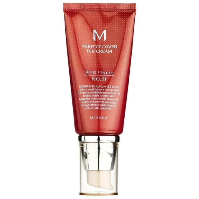 MISSHA M Perfect Cover BB Cream SPF 42 PA+++ , KBeauty, Korean Cosmetics, sample