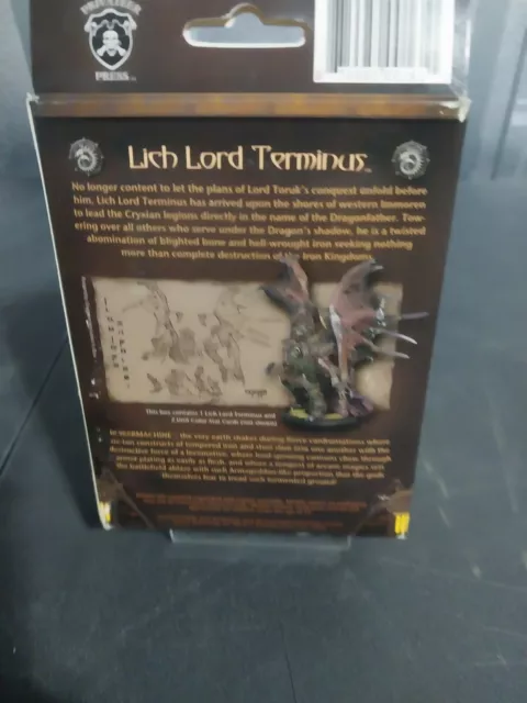 Hordes Warmachine Cryx Lich Lord Terminus Nuevo En Caja Pip34034 2