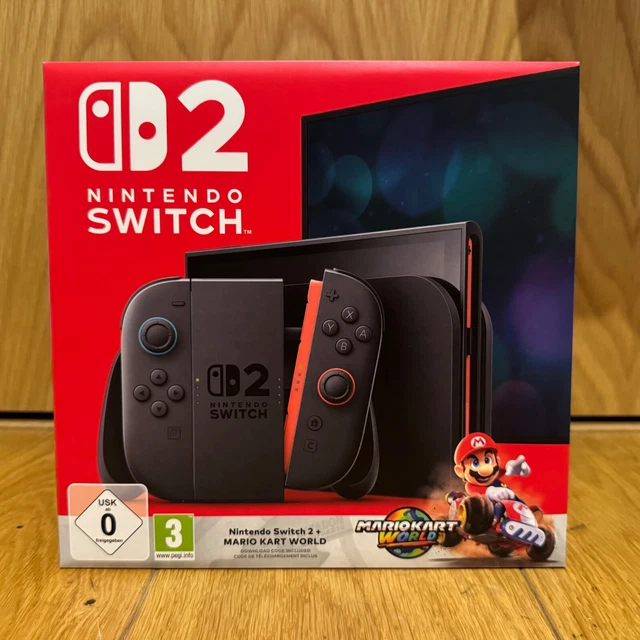 NINTENDO SWITCH 2 Mario Kart World Bundle - In Hand £470.82 - PicClick UK