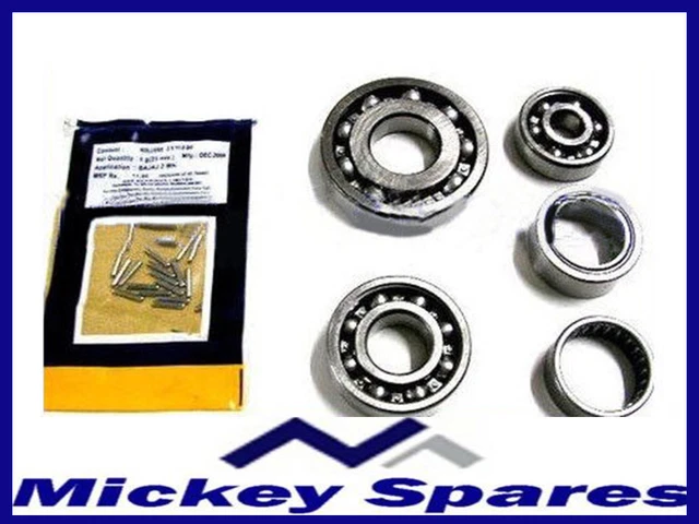 Set Cuscinetti Vespa Px 125-200 Alt Alta Qualità Skf- Nrb