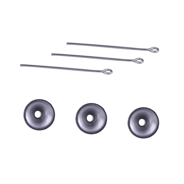 3 juegos de pequeño embudo de acero inoxidable para ataúd cinerario collar colgante