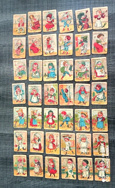 Jeu de sept familles Mini loup et porte-cartes Djeco - Jeux & Jouets