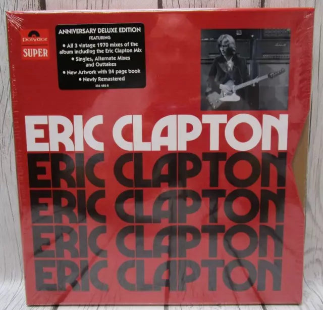 ERIC CLAPTON BY Eric Clapton (4 CD Boxset) Anniversary Deluxe Edition ...
