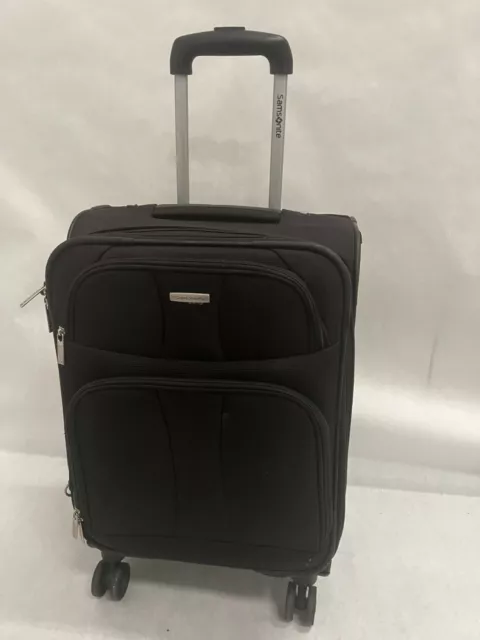 Samsonite Spinner Softside Carry On Black 22”x 14”x 9”