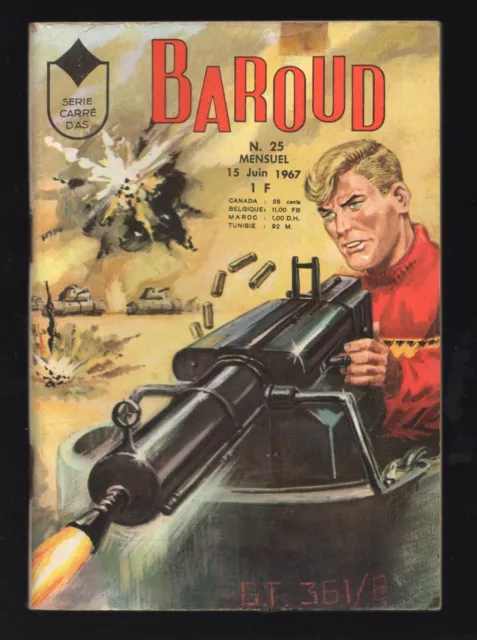 Baroud N°25 éditions L.U.G 1967 BD Petit Format