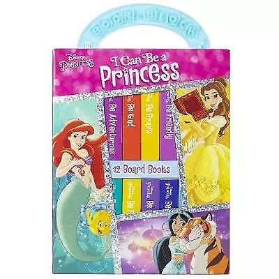 Disney Princess - I Can Be Princess My First Library Board Book Block 12-Book Se