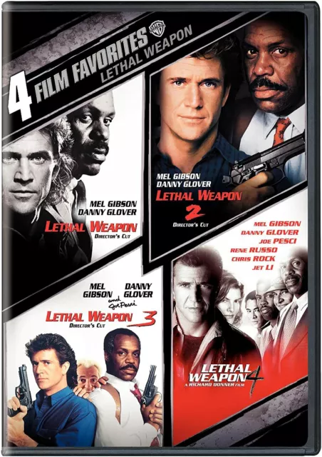 Lethal Weapon: 4 Film Favorites - Lethal Weapon 1-4 (Bilingual)