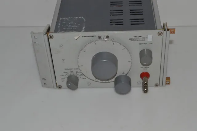 Genrad General Radio 1310B 1310 B Audio Sine Wave Generator Oscillator  (Zli88)