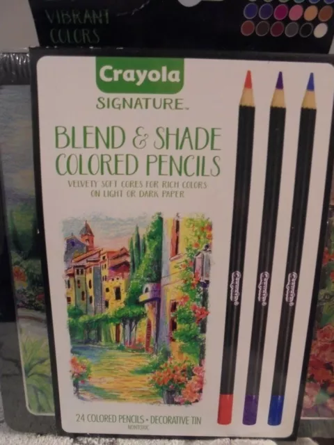 Lápices de colores mezcla y sombra Crayola NUEVOS