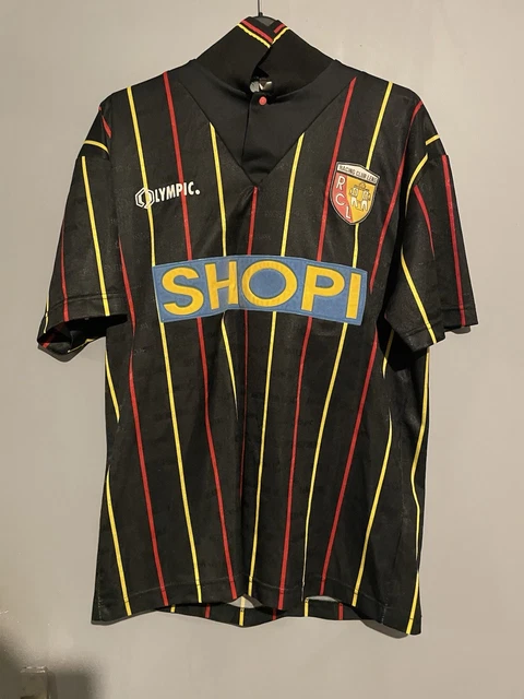 Maillot RC Lens Domicile 2009-2010 – #11 Eduardo, Taille L, Reebok