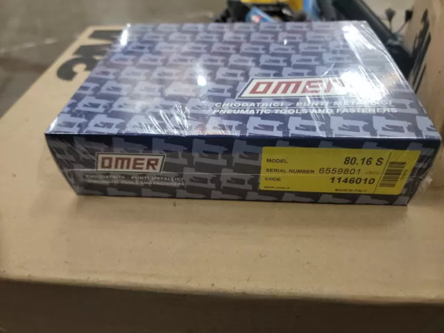 Omer 80.16 S  Stapler New Sealed Bax