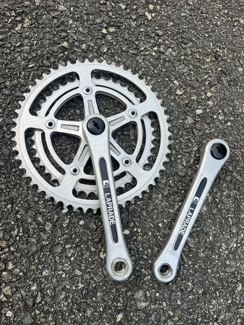 Stronglight 107 pédalier crankset Triple 175mm 14x125 52/42/32 Peugeot