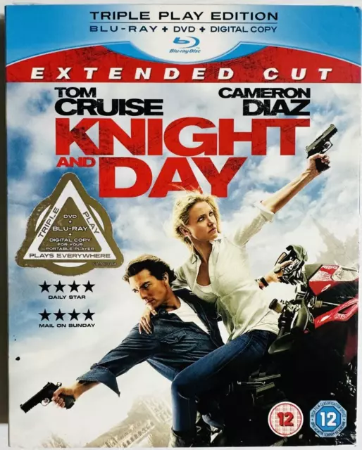 Knight and Day Blu-ray & DVD (New and Sealed)