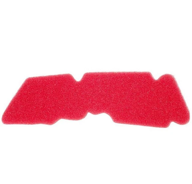 Mousse Filtre à Air Rouge Malossi Pour Scooter Piaggio Fly, Liberty, Typhoon 125-150 4T - Pièce Générique